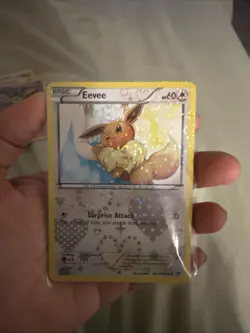 Eevee RC14/RC25 Radiant Collection BW Legendary Treasures Pokemon Card - 1 - Image 1