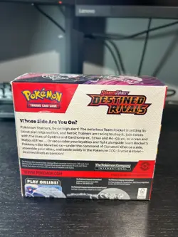 Destined Rivals Pokemon TCG Scarlet & Violet Booster Box Factory Sealed New - Image 2