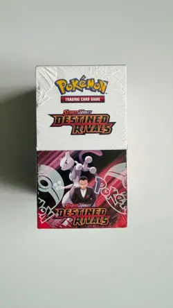 Pokemon TCG Destined Rivals Half Booster Box 18 Packs Factory New & Sealed - Image 1