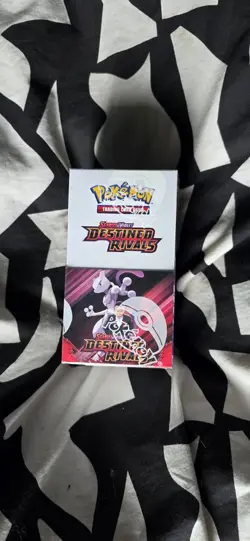 Pokemon TCG Destined Rivals Half Booster Box 18 Packs Factory New & Sealed - Image 1