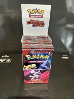Destined Rivals Half Booster Box 18 Packs Brand New Factory Sealed Pokemon TCG - Image 1