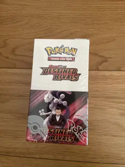 Pokemon TCG Destined Rivals Half Booster Box 18 Packs New Factory Sealed - Image 1