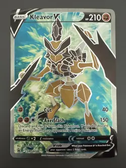 Kleavor V (Full Art) SWSH248 SWSH: Sword & Shield Promo Cards Holo Pokemon TCG - Image 1