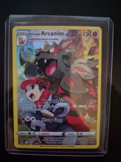 Pokemon TCG Hisuian Arcanine Holo Card Lost Origin Trainer Gallery, TG08/TG30 - Image 1