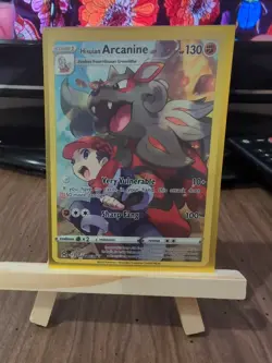 Pokemon TCG Hisuian Arcanine Lost Origin Trainer Gallery Tg08/Tg30 Holo Ultra... - Image 1