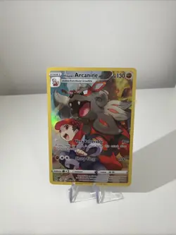 Pokemon TCG Hisuian Arcanine Holo Card Lost Origin Trainer Gallery, TG08/TG30 - Image 1