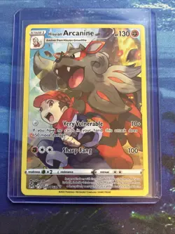Pokemon TCG Hisuian Arcanine TG08/TG30 Lost Origin Trainer Gallery NM - Image 1