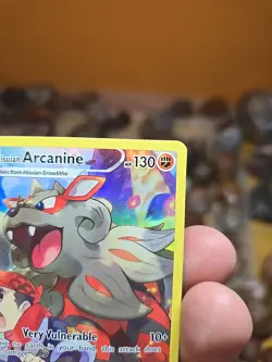 Pokemon TCG Hisuian Arcanine Trainer Gallery TG08/TG30 SWSH Lost Origin - Image 3