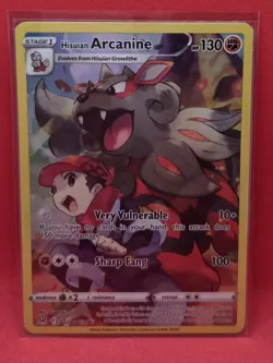 Pokemon TCG Hisuian Arcanine Trainer Gallery TG08/TG30 SWSH Lost Origin M/NM - Image 1