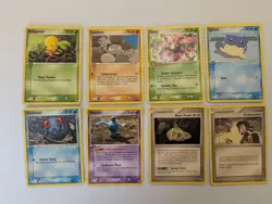 EX Legend Maker Collectors Lot Of 8 Cards Pokemon Trading Card Game Vintage TCG - Image 1