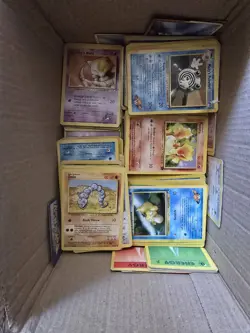 Box of Vintage Pokemon Cards Appr. 750 Cards 1.4kg Bulk Lot - Image 1
