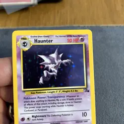 Haunter 6/62 NM Holo Rare Fossil 1999 Pokemon TCG - Image 5
