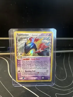 2006 Pokemon EX Dragon Frontiers Typhlosion Delta Species Holo Rare 12/101 LP - Image 1