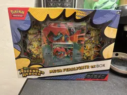 Pokemon TCG - Mega Evolution Ascended Heroes Feraligatr Mega EX Box New & Sealed - Image 1