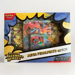 Pokemon TCG Ascended Heroes Mega Feraligatr EX Box Sealed New In Hand - Image 1