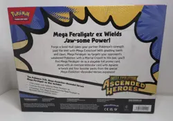 Pokemon TCG - Mega Evolution Ascended Heroes Feraligatr Mega EX Box New & Sealed - Image 2