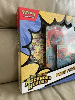 Pokemon TCG - Mega Evolution Ascended Heroes Feraligatr Mega EX Box New & Sealed - Image 4