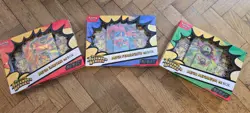 Pokemon TCG Ascended Heroes Mega Feraligatr Meganium & Emboar EX Box New Sealed - Image 1