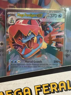 Pokemon TCG - Ascended Heroes - Mega Feraligatr Ex Box - In Hand - Sealed New - Image 3