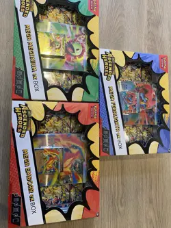 Pokemon TCG Ascended Heroes Mega Feraligatr Meganium Emboar Ex Box New & Sealed - Image 1