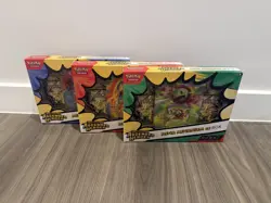 Pokemon TCG Ascended Heroes Mega Feraligatr Meganium & Emboar EX Box New Sealed - Image 1
