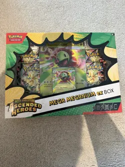 Pokemon TCG Ascended Heroes Mega Feraligatr Meganium & Emboar EX Box New Sealed - Image 2