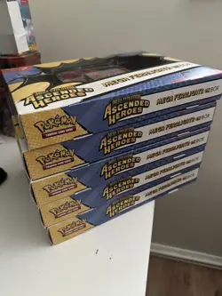 Pokemon TCG Ascended Heroes Mega Feraligatr Ex Box Sealed Brand New x5 Boxes - Image 2