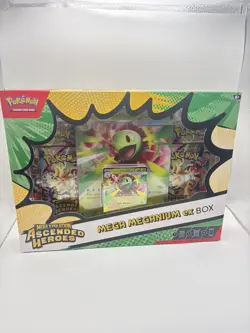 Pokemon TCG Ascended Heroes Mega Feraligatr Meganium & Emboar EX Box New Sealed - Image 2