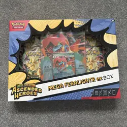 Mega Feraligatr Ex Box Mega Evolution Ascended Heroes Pokemon TCG New Sealed - Image 1