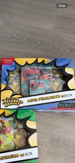 Pokemon TCG Ascended Heroes Mega Feraligatr Ex Box - Brand New & Sealed - Image 1