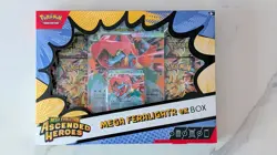 Pokemon TCG: Mega Evolution Ascended Heroes Mega Feraligatr Ex Box New & Sealed - Image 1