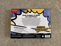 Pokemon TCG - Mega Evolution Ascended Heroes Feraligatr Mega EX Box New & Sealed - Image 2
