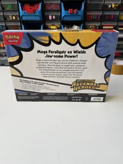Pokemon TCG Ascended Heroes Mega Feraligatr Ex Box - Brand New & Sealed - Image 2
