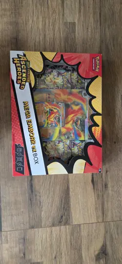 Pokemon TCG Ascended Heroes Mega Feraligatr Meganium Emboar Ex Box New & Sealed - Image 3