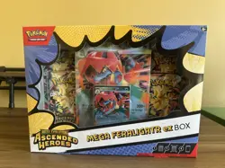 Ascended Heroes Mega Feraligatr EX Box Sealed Brand New Pokemon TCG - Image 1