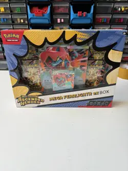 Pokemon TCG Ascended Heroes Mega Feraligatr Ex Box - Brand New & Sealed - Image 1