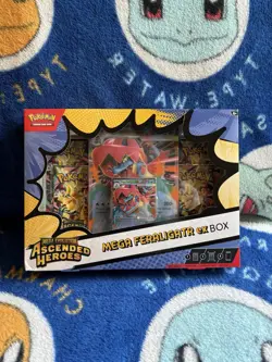 Pokemon TCG Ascended Heroes Mega Feraligatr EX Box New Sealed - Image 1