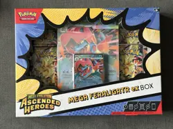 Pokemon TCG Ascended Heroes Mega Feraligatr Ex Box - Brand New & Sealed - Image 1