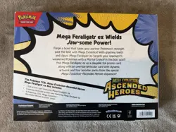 Pokemon TCG Ascended Heroes Mega Feraligatr Ex Box - Brand New & Sealed - Image 2