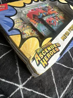 Pokemon TCG Ascended Heroes Mega Feraligatr EX Box New And Sealed - Image 3
