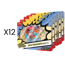 (Lot of 12) Pokemon TCG: Ascended Heroes Mega Feraligatr ex Box - New&Sealed - Image 1