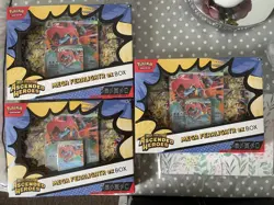 3x Pokemon TCG Mega Feraligatr Ex Ascended Heroes Box brand new sealed - Image 1