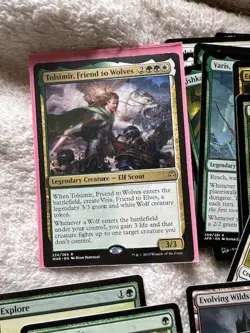 MTG-BULK Commander Deck-10+Commander Staples-Tolsimir, Friend to Wolves-Seleysna - Image 1