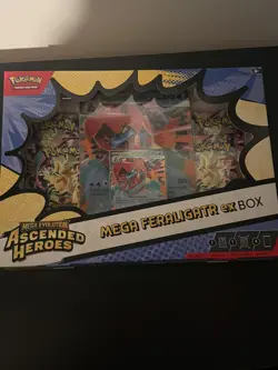 Pokemon TCG: Ascended Heroes Mega Feraligatr Ex Box - New & Factory Sealed. - Image 3