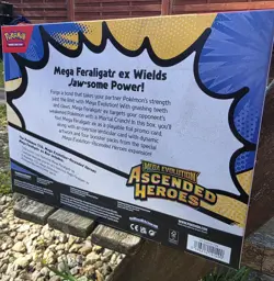 Pokemon TCG Ascended Heroes Mega Feraligatr Ex Box - Brand New Factory Sealed - Image 2