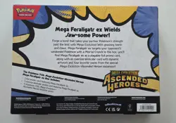 Pokemon TCG Ascended Heroes - Mega Feraligatr EX Box New Sealed - Image 2
