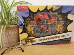 Pokemon TCG: Mega Evolution Ascended Heroes Mega Feraligatr Ex Box New Sealed - Image 2
