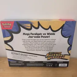 Pokemon TCG Ascended Heroes Mega Feraligatr Ex Box - Brand New & Sealed ✅ - Image 2
