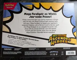 Pokemon TCG Mega Feraligatr ex Box - Ascended Heroes 2026 - Brand New Sealed DMG - Image 5