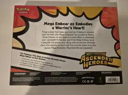 Pokemon TCG Ascended Heroes Mega Emboar & Mega Feraligatr Ex Box (New Sealed) - Image 3